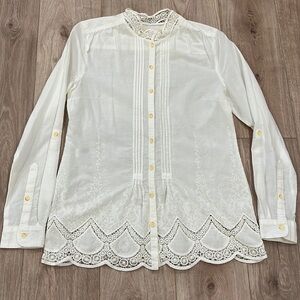 ANTHROPOLOGIE TOP SZ XS